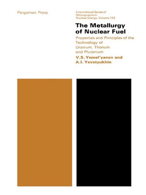 cover image of The Metallurgy of Nuclear Fuel